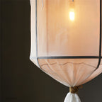 Jisara Linen Pendant Light-Moonnatur
