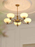 Ilyrra Glass Chandelier-Moonnatur