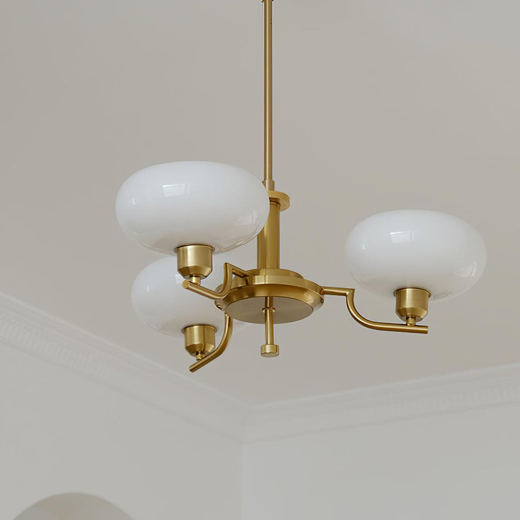 Ilyrra Glass Chandelier-Moonnatur