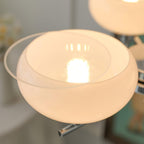 Ilyrra Glass Chandelier-Moonnatur