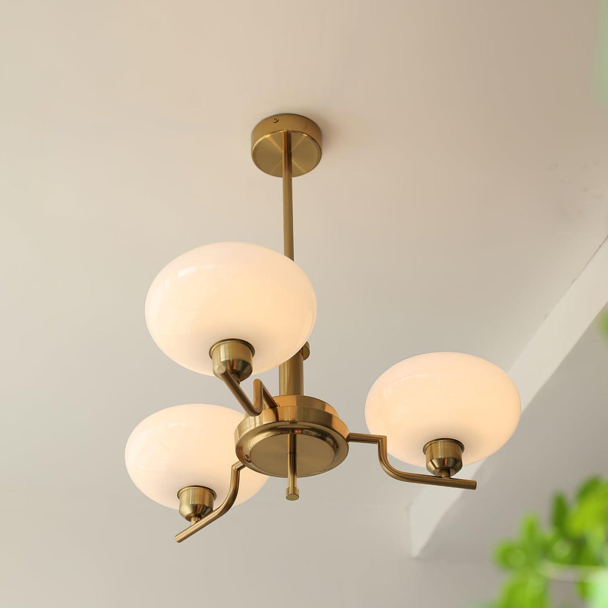 Ilyrra Glass Chandelier-Moonnatur