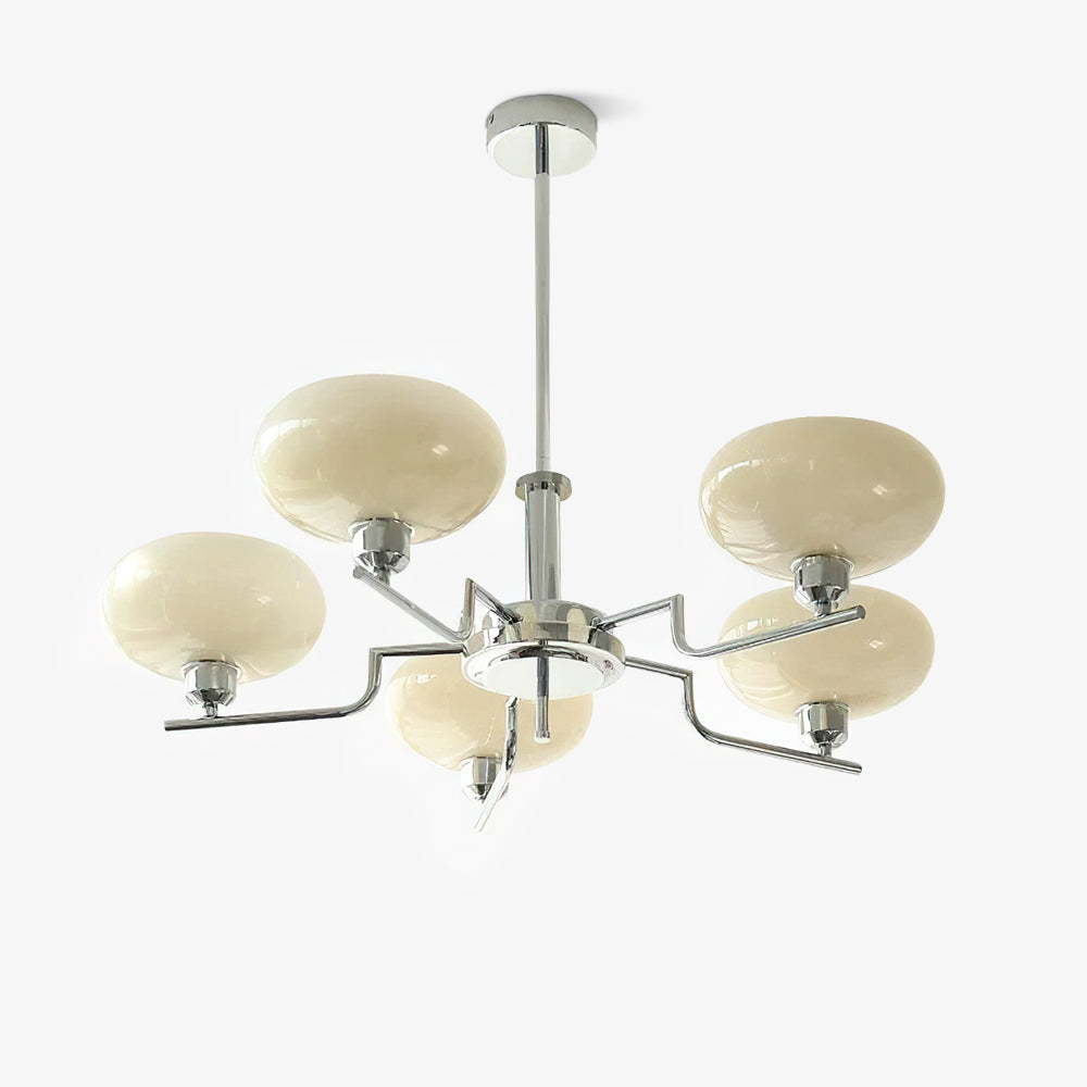Ilyrra Glass Chandelier-Moonnatur