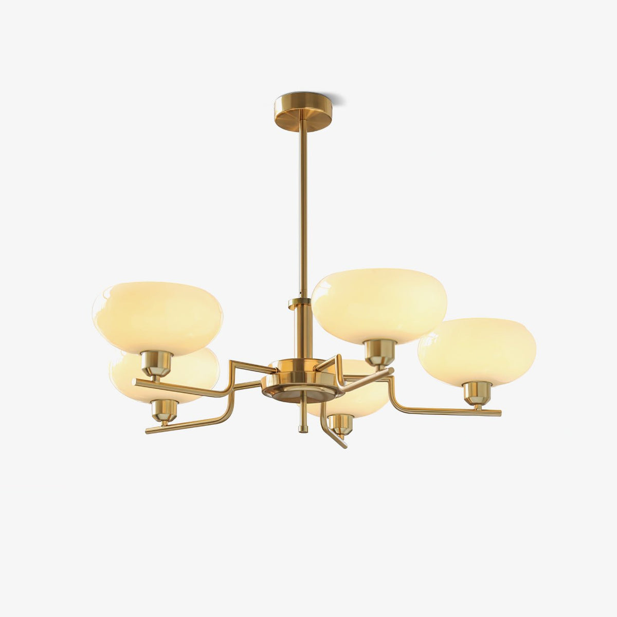 Ilyrra Glass Chandelier-Moonnatur