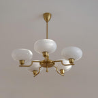 Ilyrra Glass Chandelier-Moonnatur