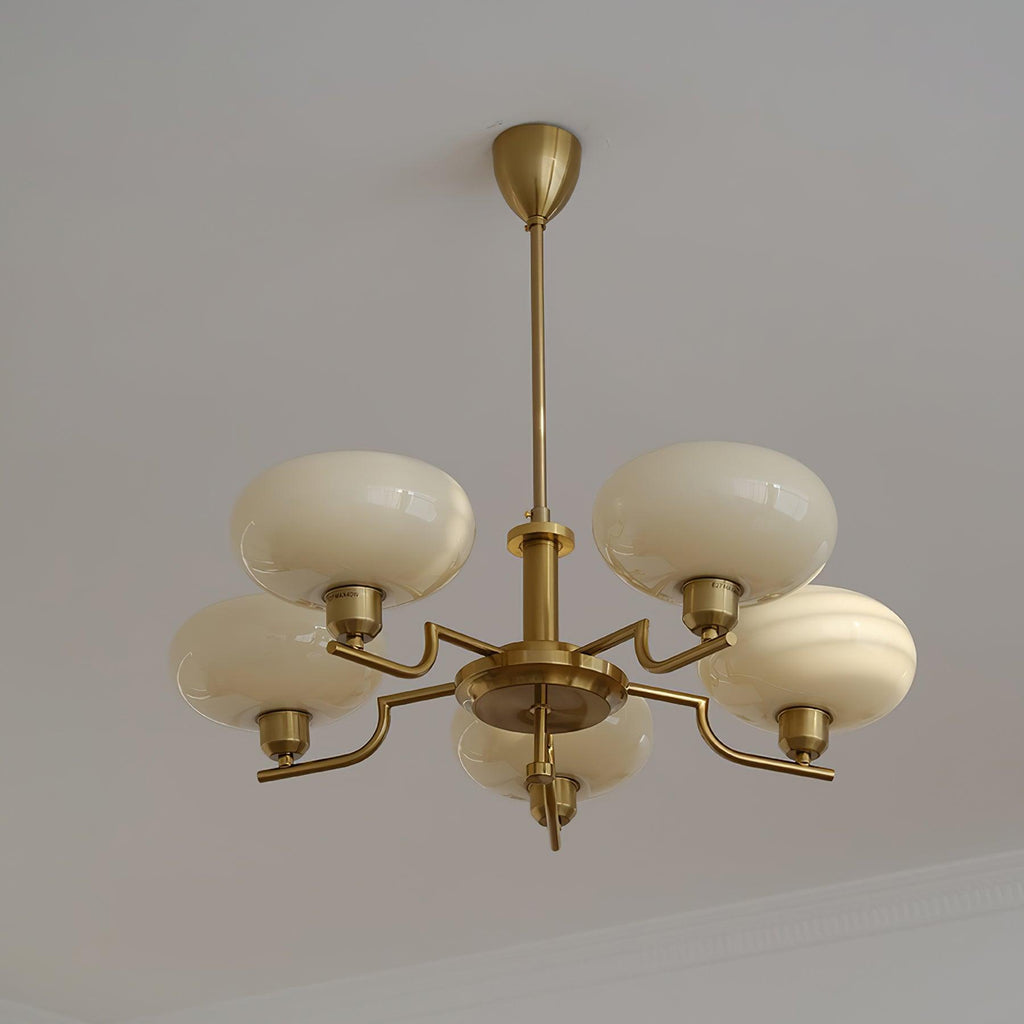 Ilyrra Glass Chandelier-Moonnatur