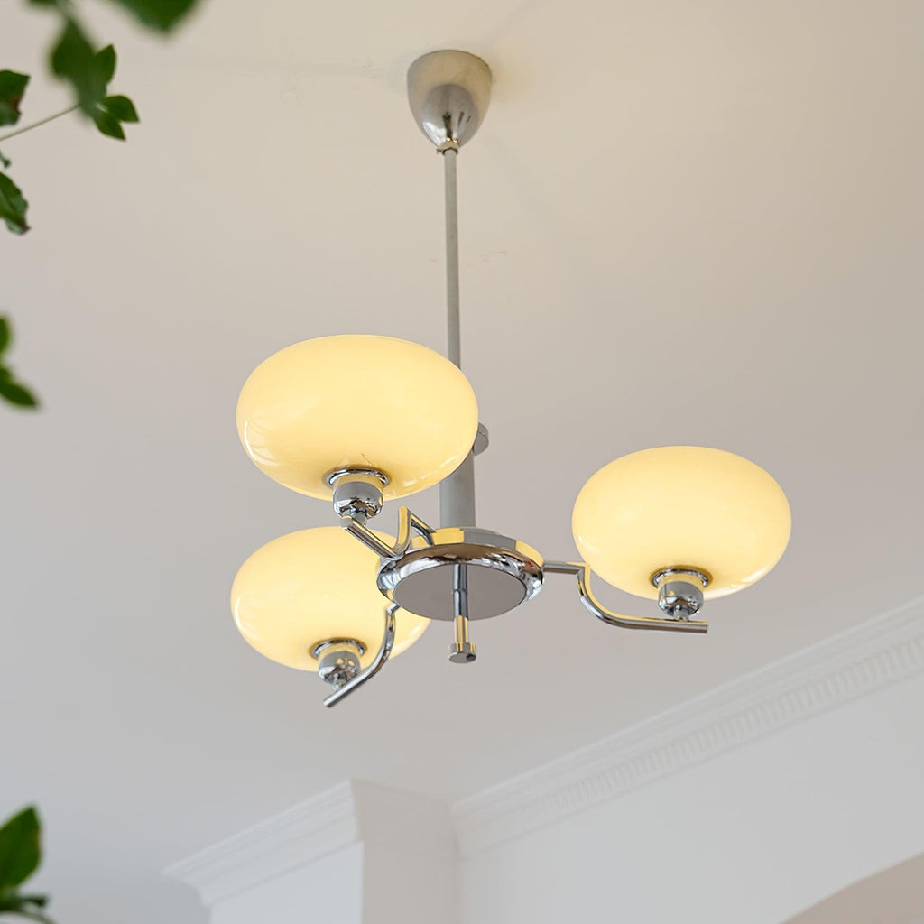 Ilyrra Glass Chandelier-Moonnatur