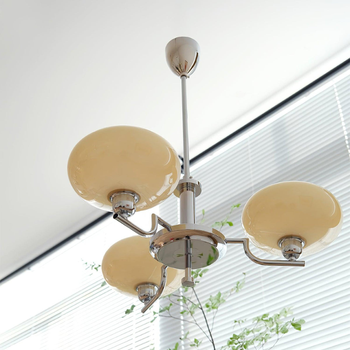 Ilyrra Glass Chandelier-Moonnatur