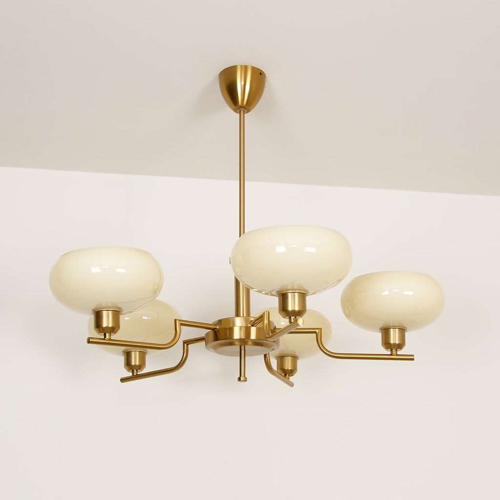 Ilyrra Glass Chandelier-Moonnatur