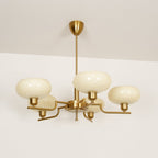 Ilyrra Glass Chandelier-Moonnatur