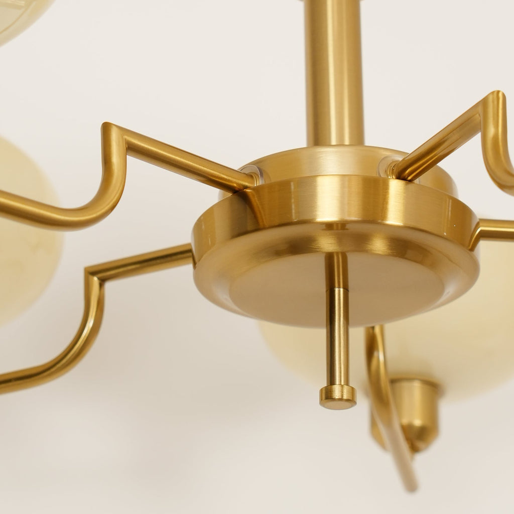 Caldenevia Glass Chandelier-Moonnatur