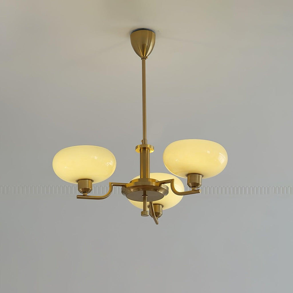 Ilyrra Glass Chandelier-Moonnatur