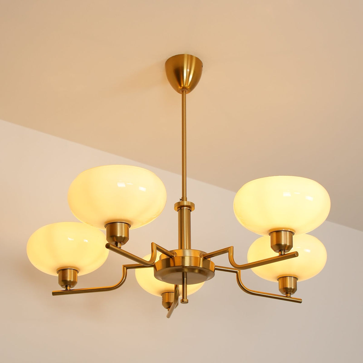 Caldenevia Glass Chandelier-Moonnatur