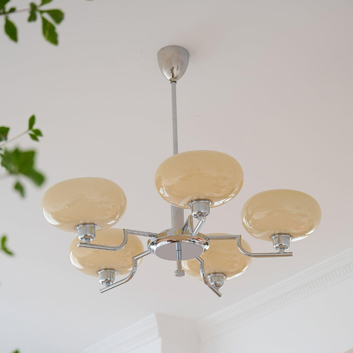 Caldenevia Glass Chandelier-Moonnatur