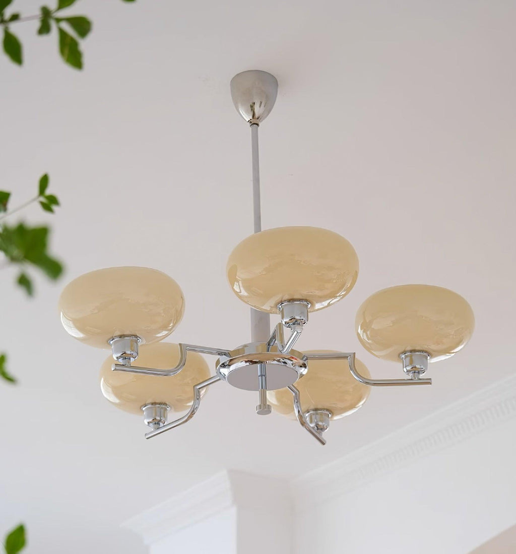 Caldenevia Glass Chandelier-Moonnatur
