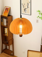 Farenina Wood Pendant Light-Moonnatur