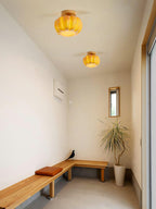Woldenwick Resin Ceiling Light-Moonnatur