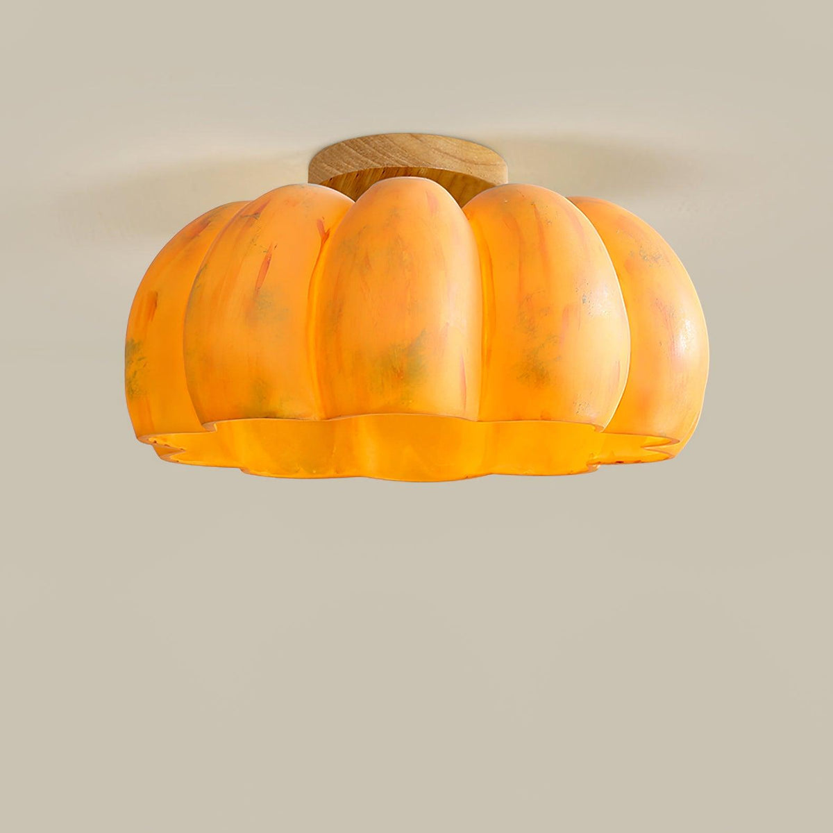 Woldenwick Resin Ceiling Light-Moonnatur