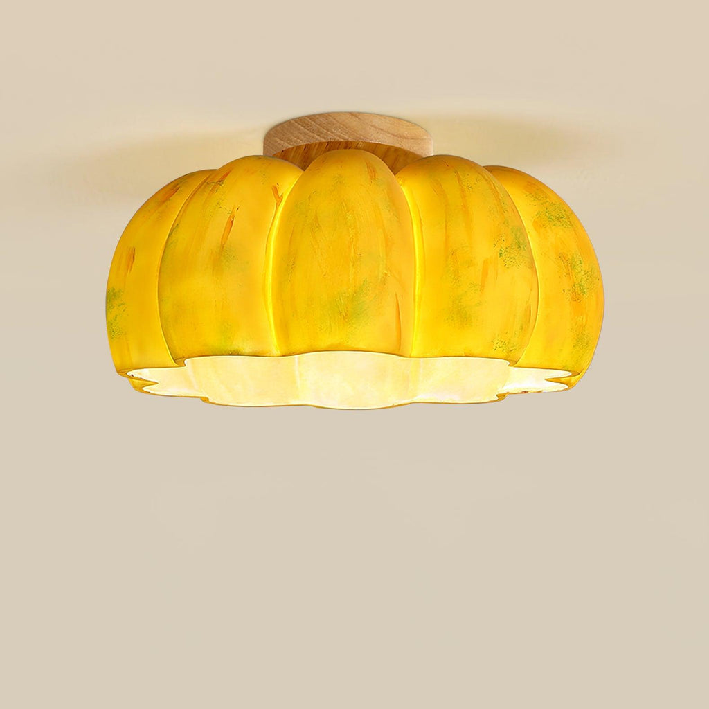 Woldenwick Resin Ceiling Light-Moonnatur