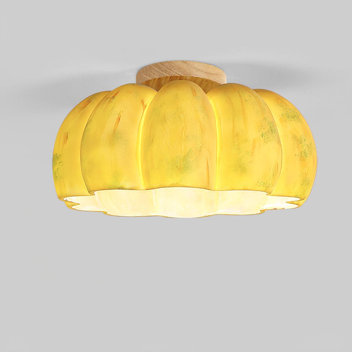 Woldenwick Resin Ceiling Light-Moonnatur