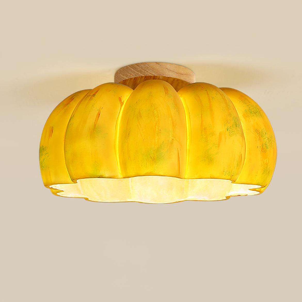 Woldenwick Resin Ceiling Light-Moonnatur