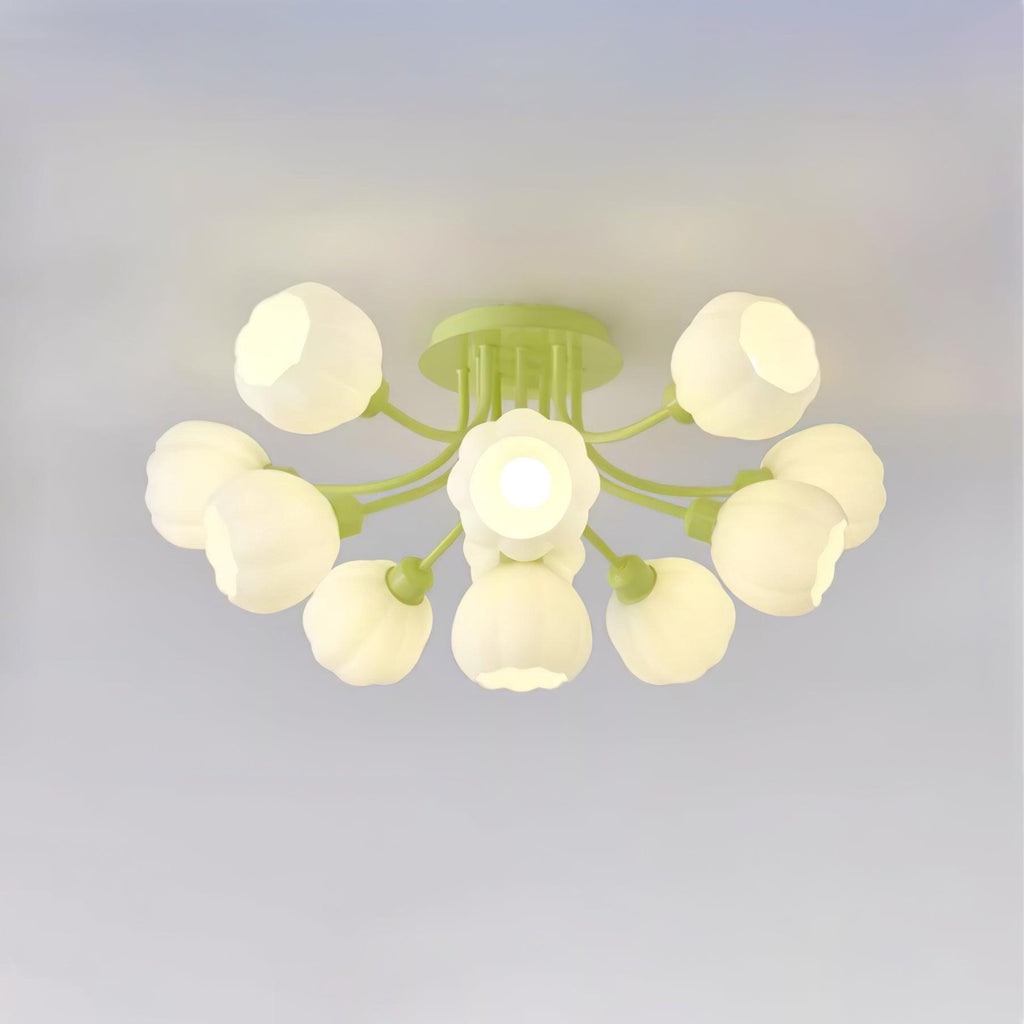 Ovelwyn Glass Ceiling Light-Moonnatur
