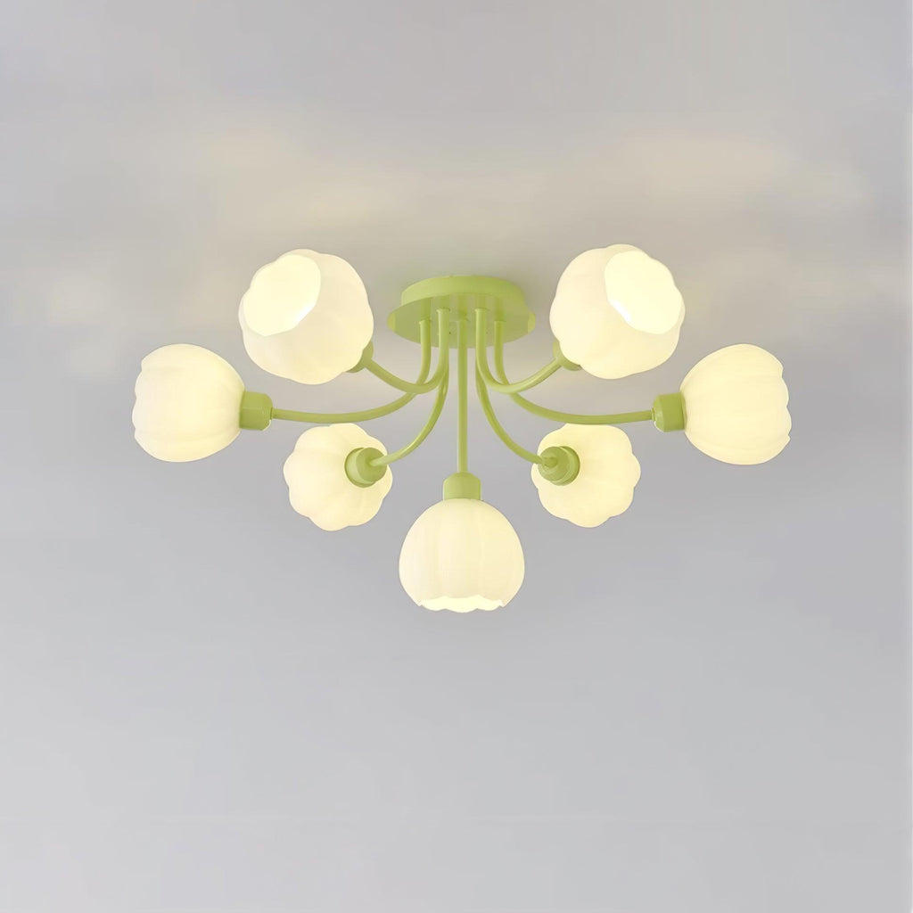Ovelwyn Glass Ceiling Light-Moonnatur