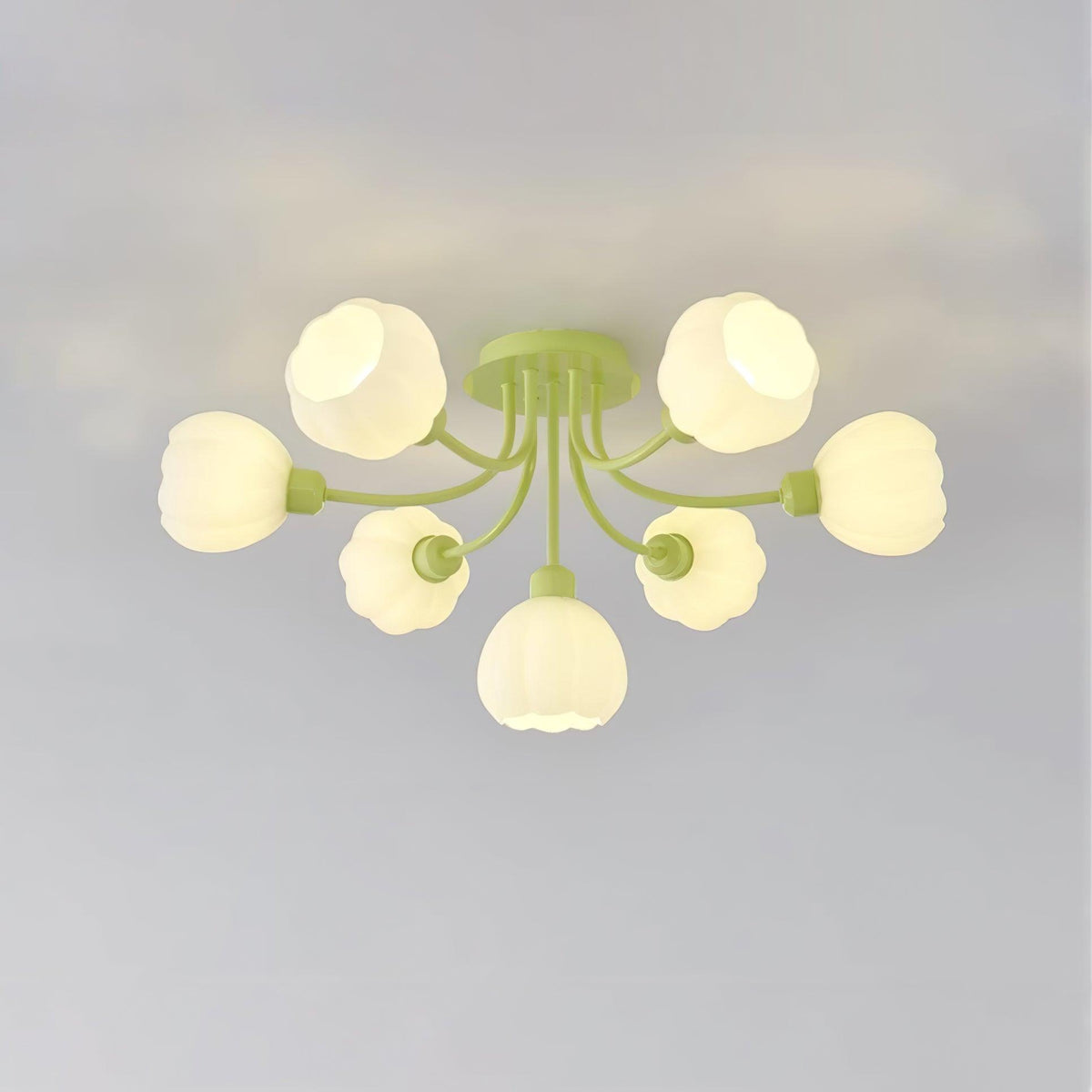 Ovelwyn Glass Ceiling Light-Moonnatur