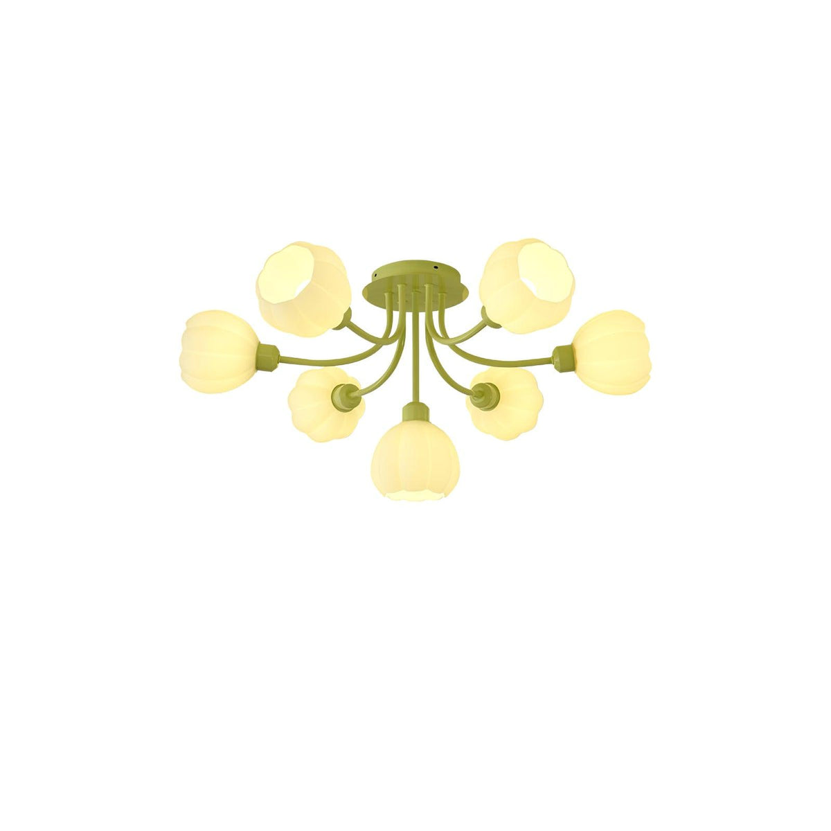 Ovelwyn Glass Ceiling Light-Moonnatur