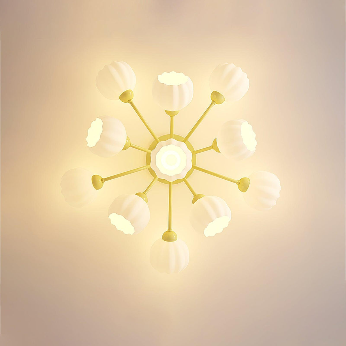 Ovelwyn Glass Ceiling Light-Moonnatur