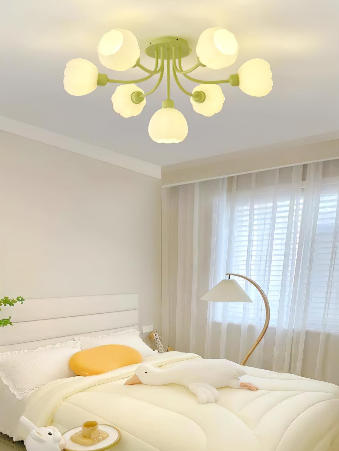 Ovelwyn Glass Ceiling Light-Moonnatur