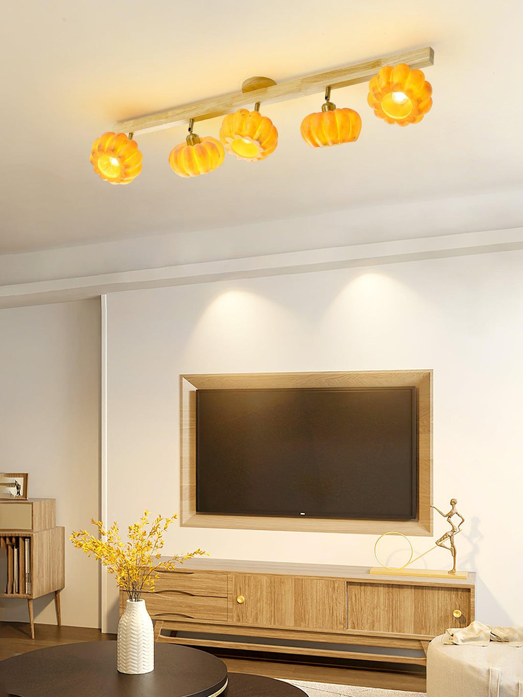 Yarrelford Resin Ceiling Light-Moonnatur