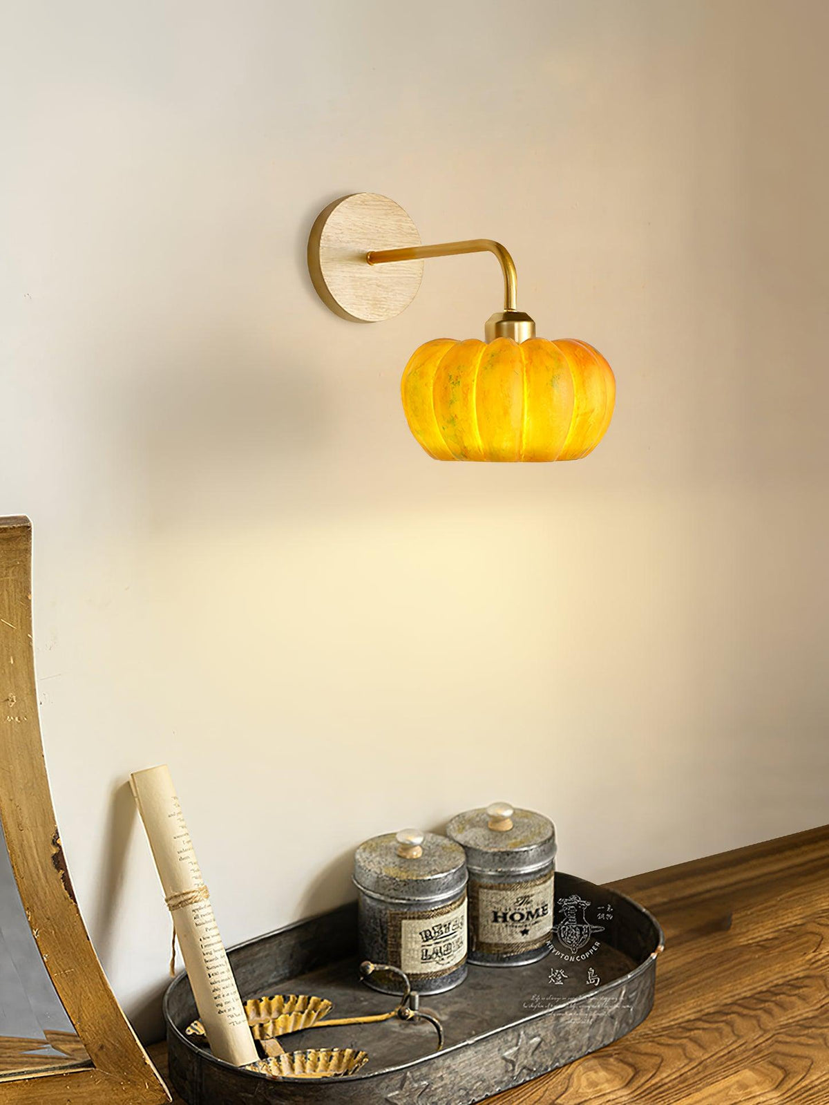 Laelara Resin Wall Light-Moonnatur