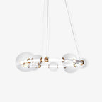 Maelelle Glass Chandelier-Moonnatur