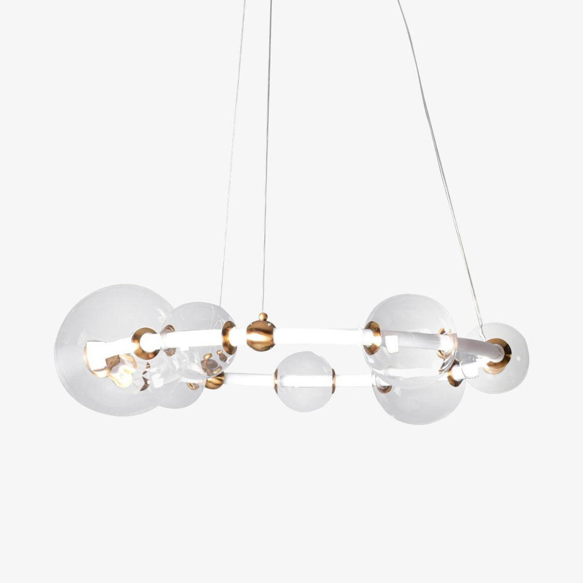 Maelelle Glass Chandelier-Moonnatur