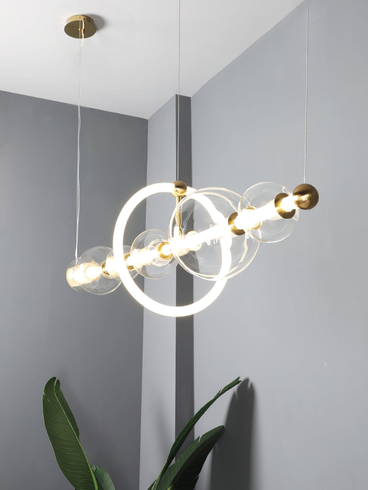 Orvenis Glass Pendant Lamp-Moonnatur