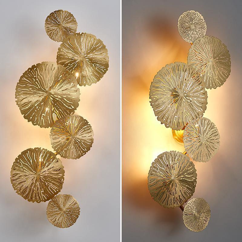 Veyrenis Metal Wall Light-Moonnatur