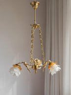Erenina Brass Chandelier-Moonnatur