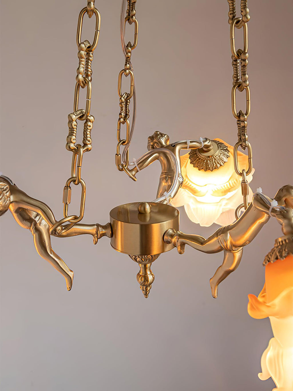 Erenina Brass Chandelier-Moonnatur