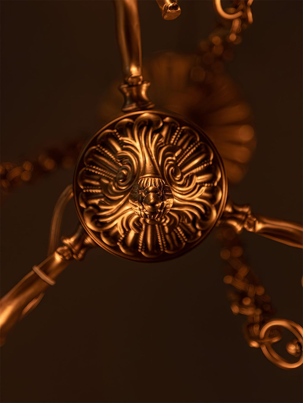 Erenina Brass Chandelier-Moonnatur