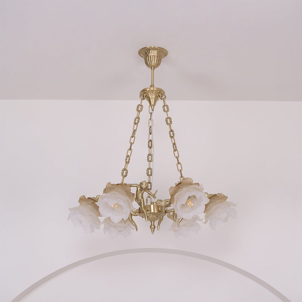 Erenina Brass Chandelier-Moonnatur