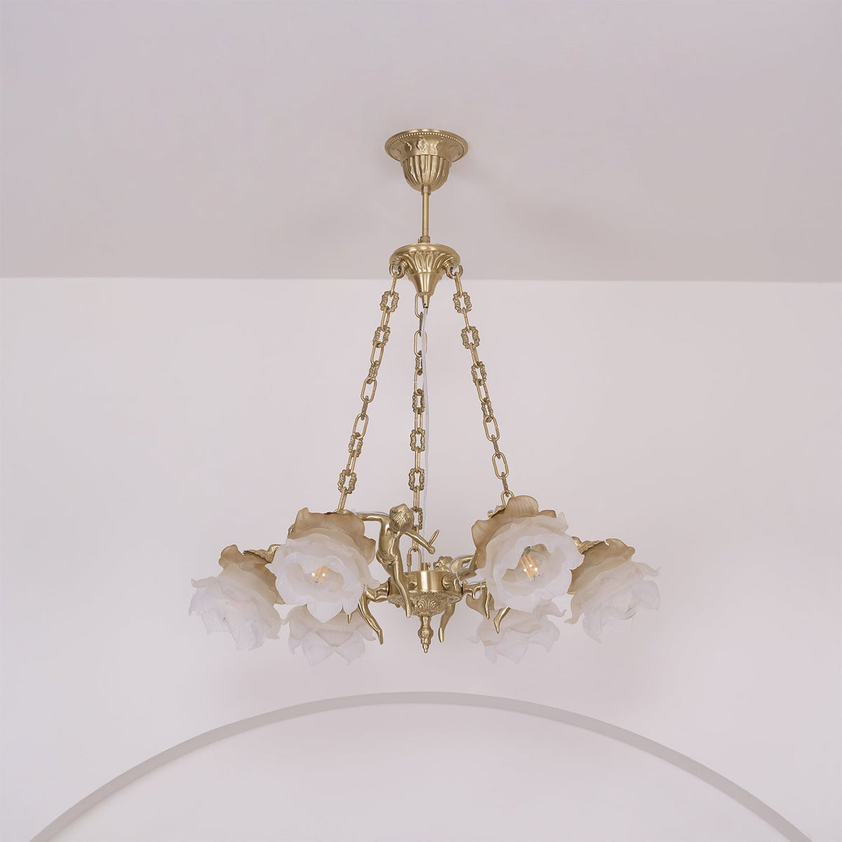 Erenina Brass Chandelier-Moonnatur