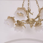 Erenina Brass Chandelier-Moonnatur