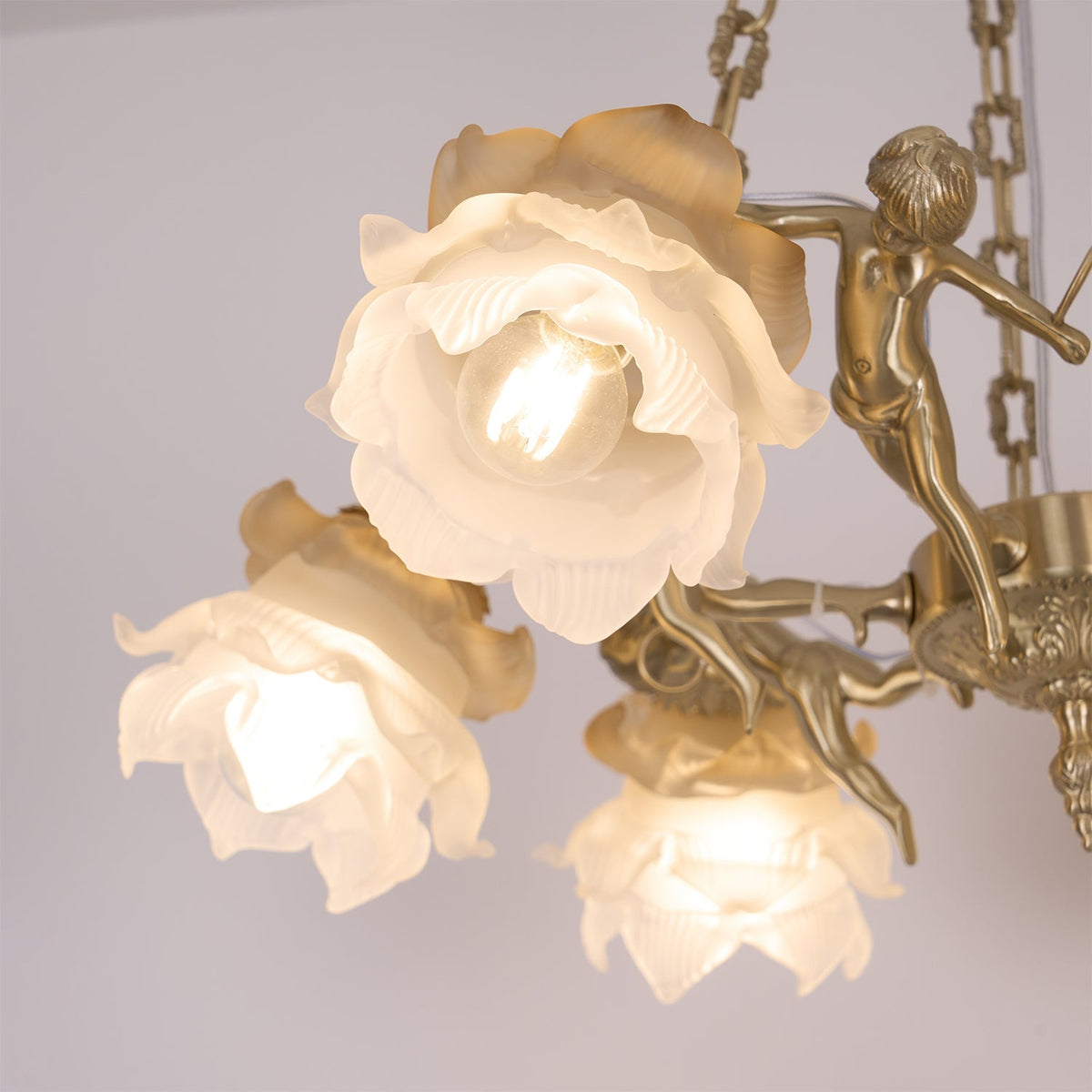 Erenina Brass Chandelier-Moonnatur