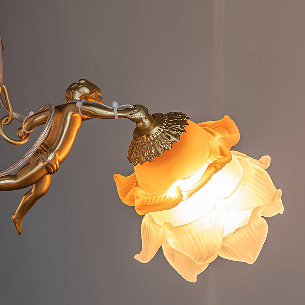 Erenina Brass Chandelier-Moonnatur