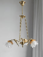 Erenina Brass Chandelier-Moonnatur