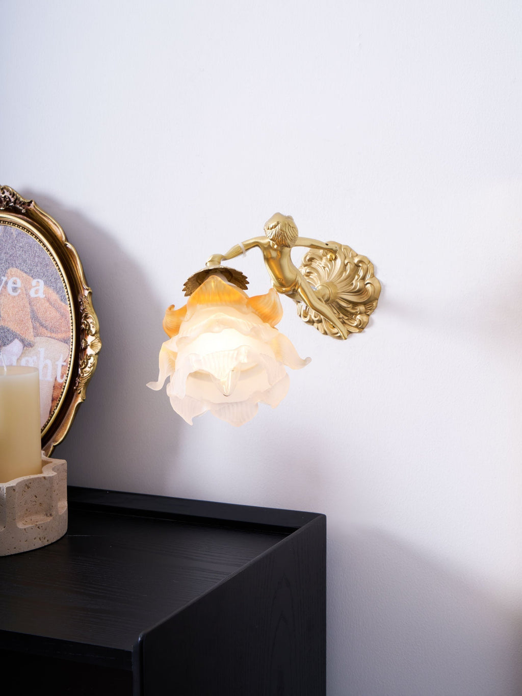 Rovira Glass Wall Light-Moonnatur