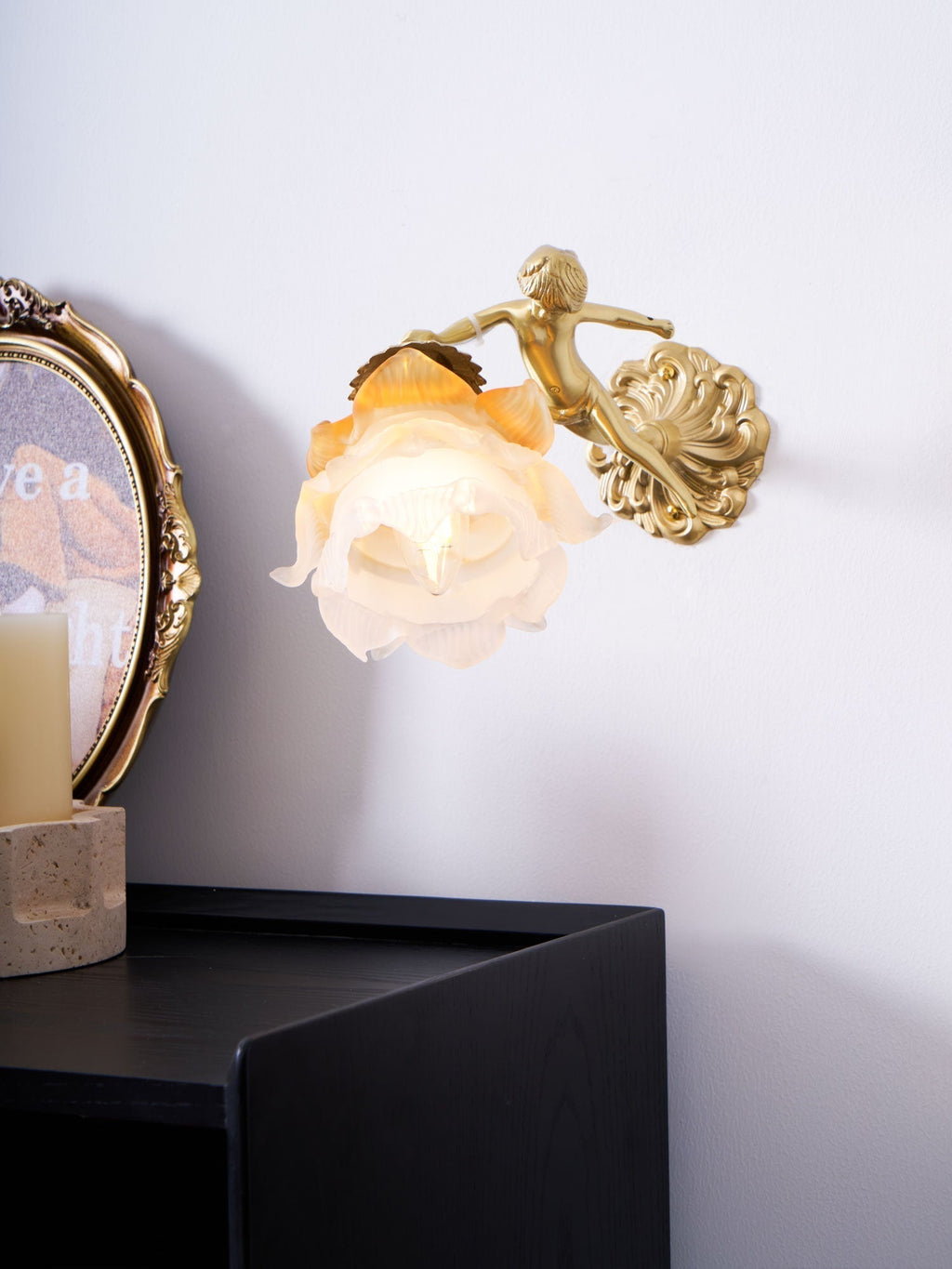 Rovira Glass Wall Light-Moonnatur