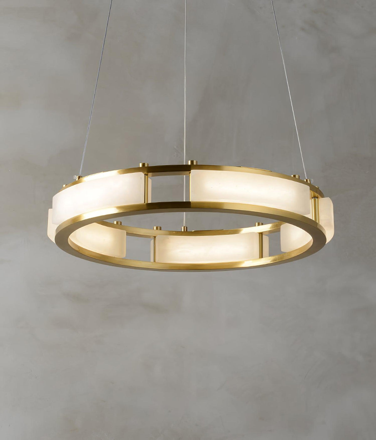 Orenina Alabaster Pendant Light-Moonnatur
