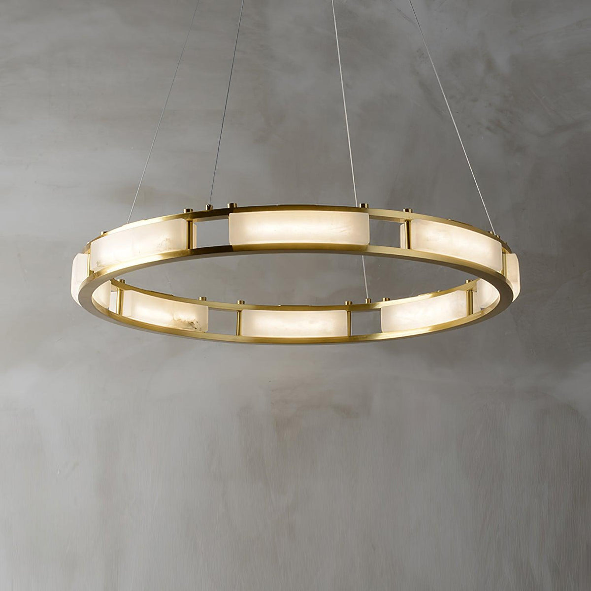 Orenina Alabaster Pendant Light-Moonnatur