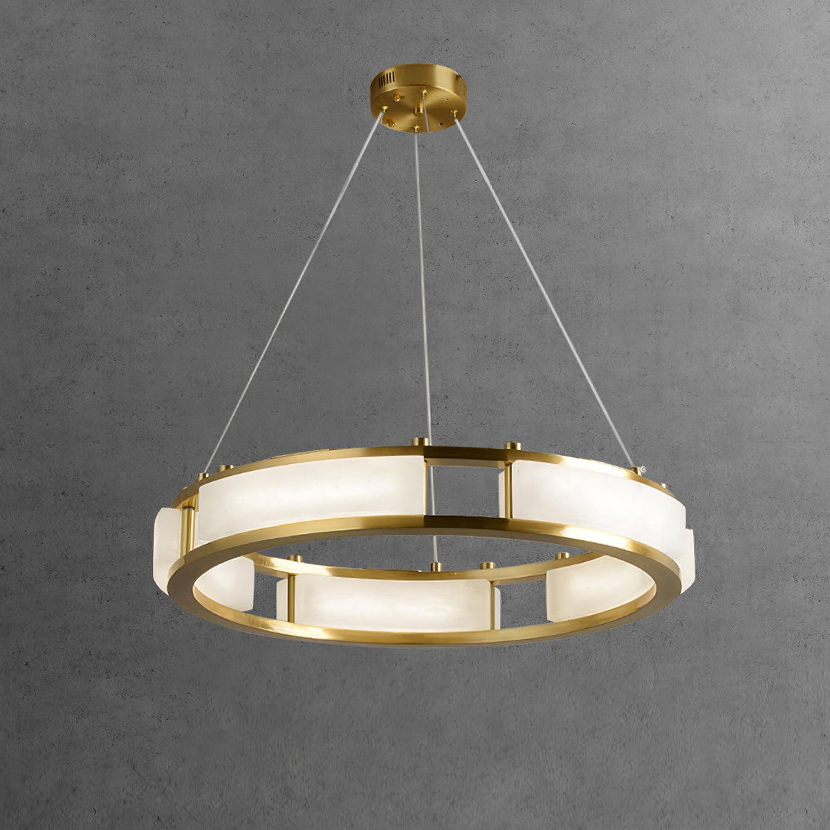 Orenina Alabaster Pendant Light-Moonnatur